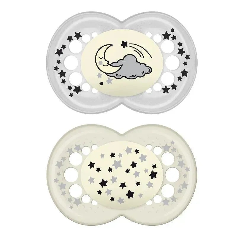 MAM 2-Pack Night Pacifier 6+ M – Unisex