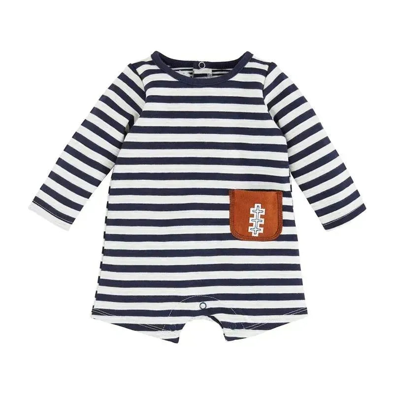Mud Pie – Football Pocket Romper