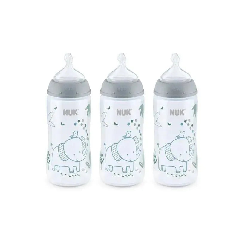 Nuk – Baby Boy Bottle Smooth Flow Anti-Colic Bottle, 10 Oz