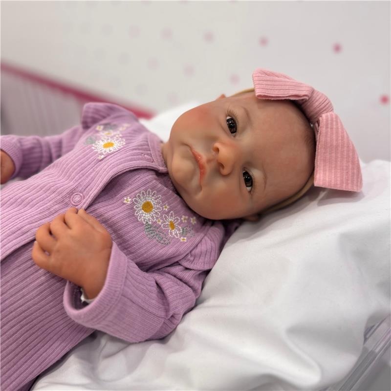 Reborn Baby Doll – White Vinyl, Levi