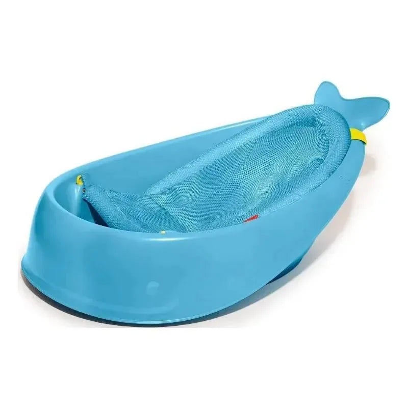 Skip Hop – Baby Bath Tub, 3-Stage Smart Sling Tub, Moby, Blue