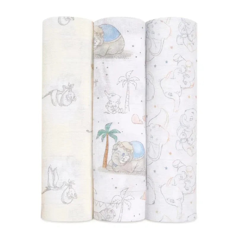Aden + Anais – 3Pk Swaddles My Darling Dumbo