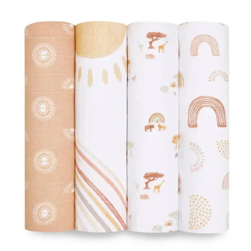 Aden + Anais – 4Pk Keep Rising Swaddles