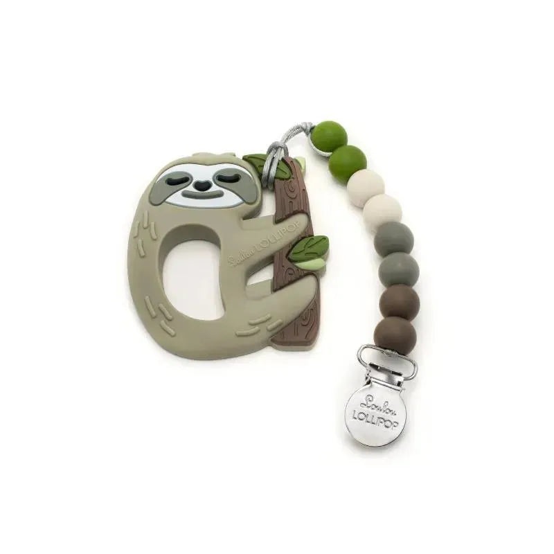 Loulou Lollipop – Silicone Teether Set, Sloth