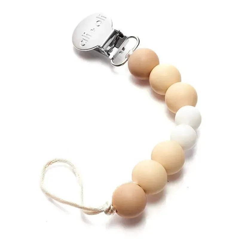 Ali + Oli Pacifier Clip (Natural)