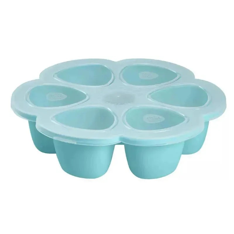 Beaba – Multiportions Silicone Baby Food Storage Container, Rain