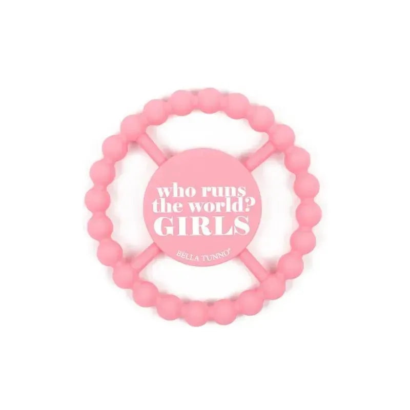 Bella Tunno Who Runs The World Happy Teether