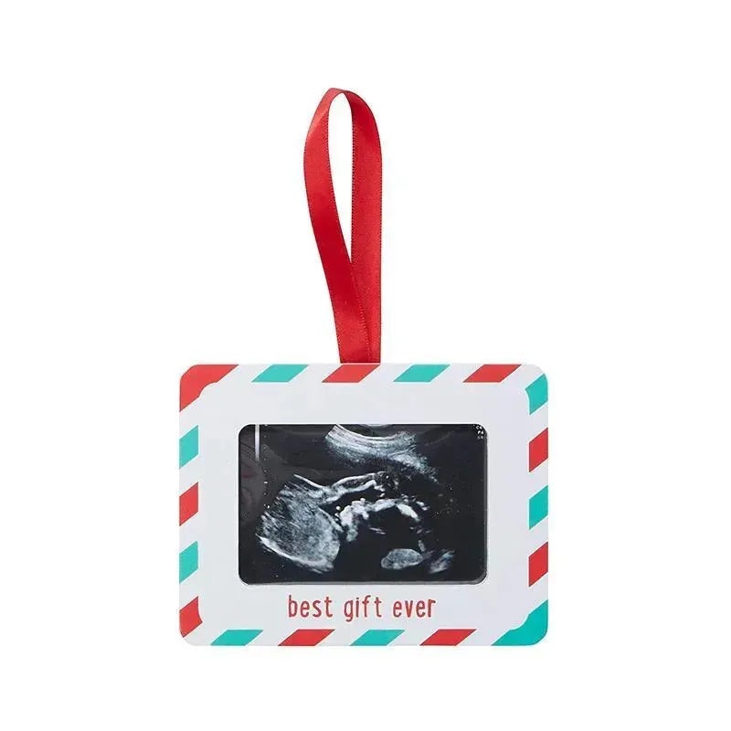 Kate & Milo – Best Gift Ever Holiday Sonogram Picture Ornament
