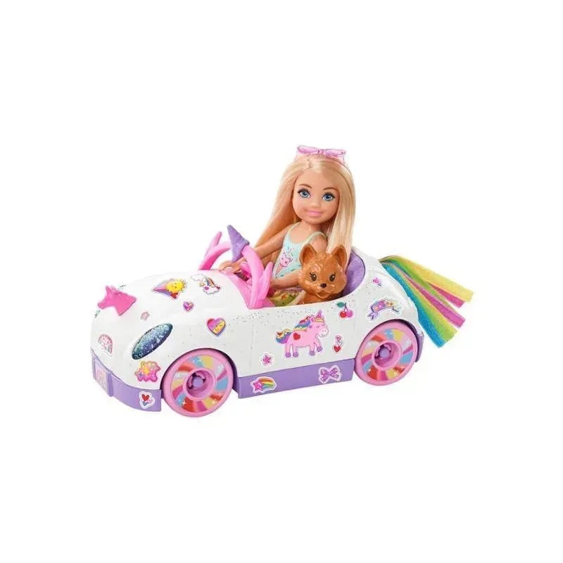 Mattel – Barbie Club Chelsea Doll & Unicorn Car
