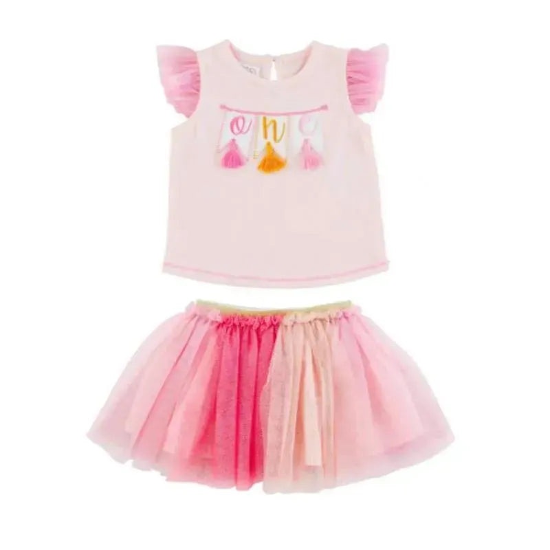 Mud Pie – Girl Tutu 1st Birthday Outfit