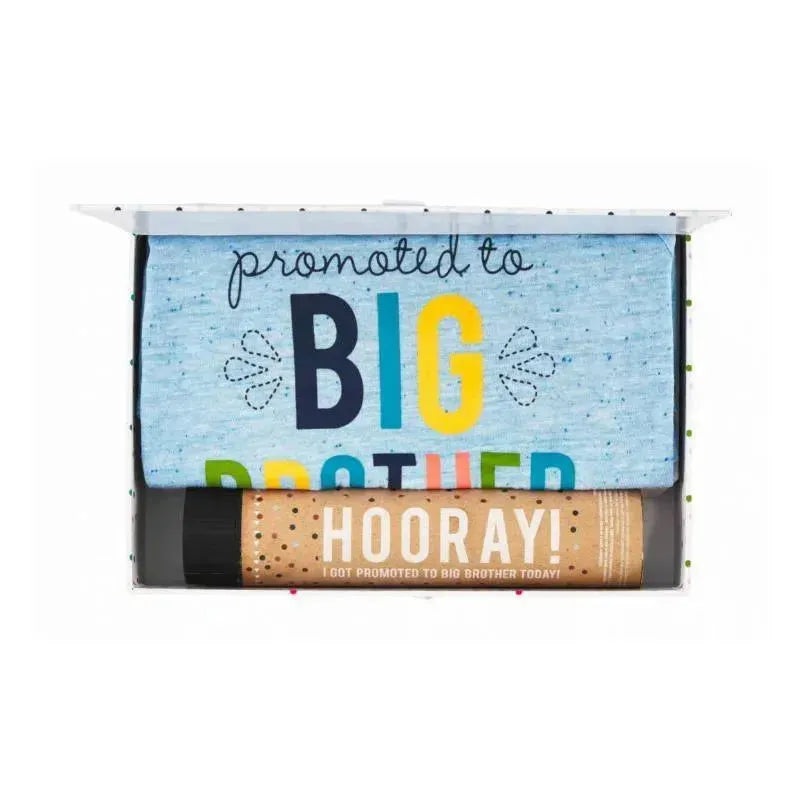 Mud Pie – Promoted To Big Brother Shirt Set, Blue