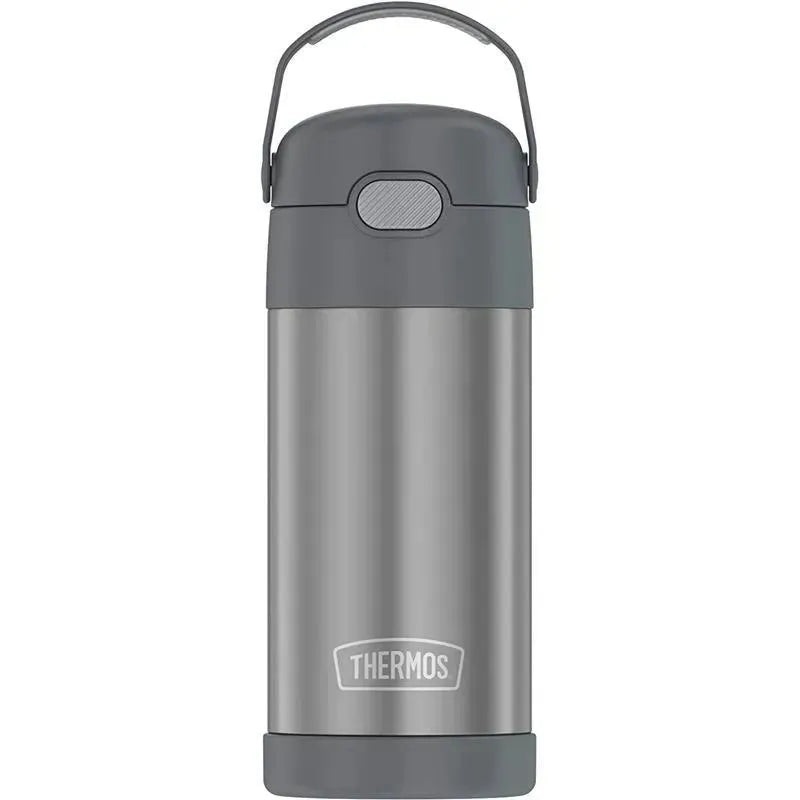 Thermos – 12 Oz. Stainless Steel Funtainer Bottle, Grey