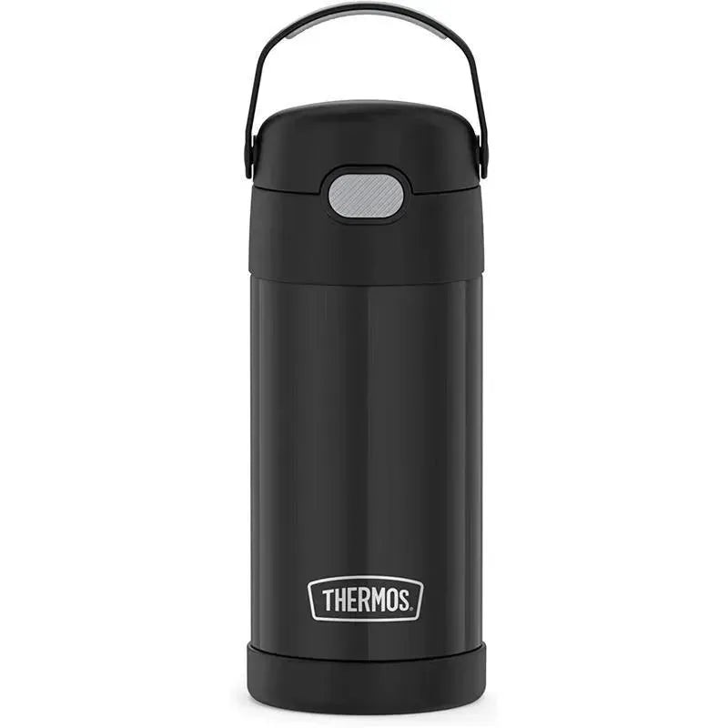 Thermos – 12 Oz. Stainless Steel Funtainer Bottle, Matte Black
