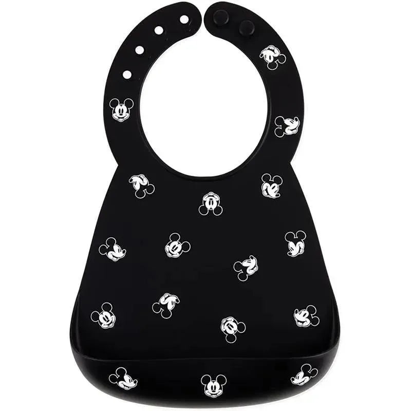 Bumkins Silicone Bib: Mickey Mouse