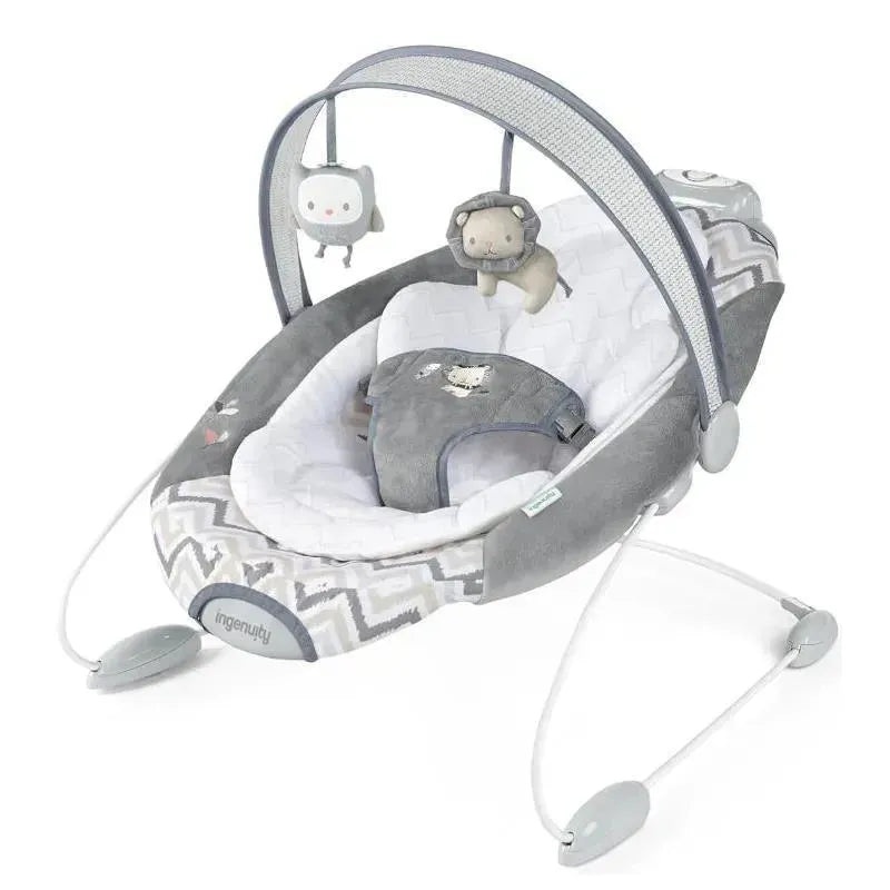 Ingenuity – SmartBounce Automatic Baby Bouncer Seat with White Noise, Braden