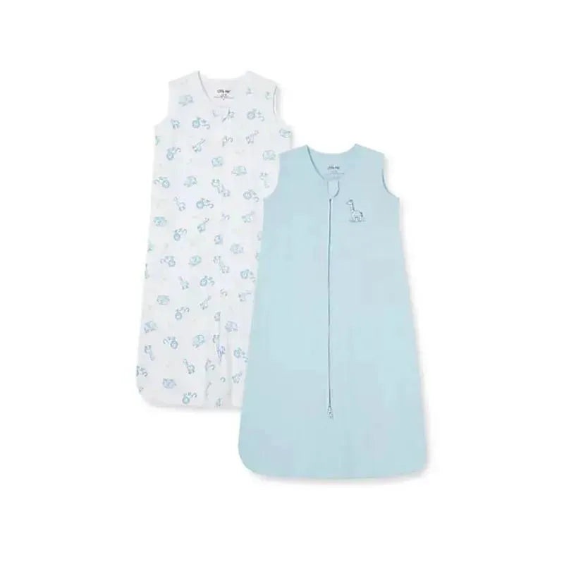 Little Me Giraffe 2Pk Sleep Bags – Blue