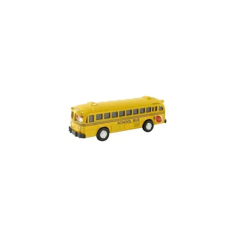Master Toys & Novelties Pull & Action Diecast Classic School Bus
