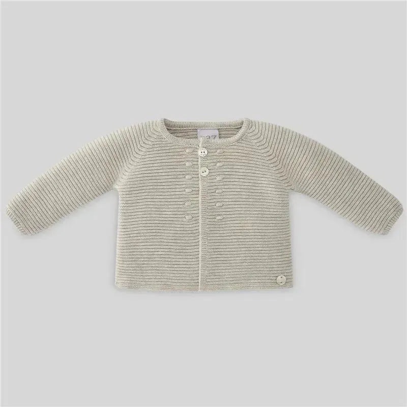 Paz Rodriguez – Baby Knit Cardigan Neboa, Linen