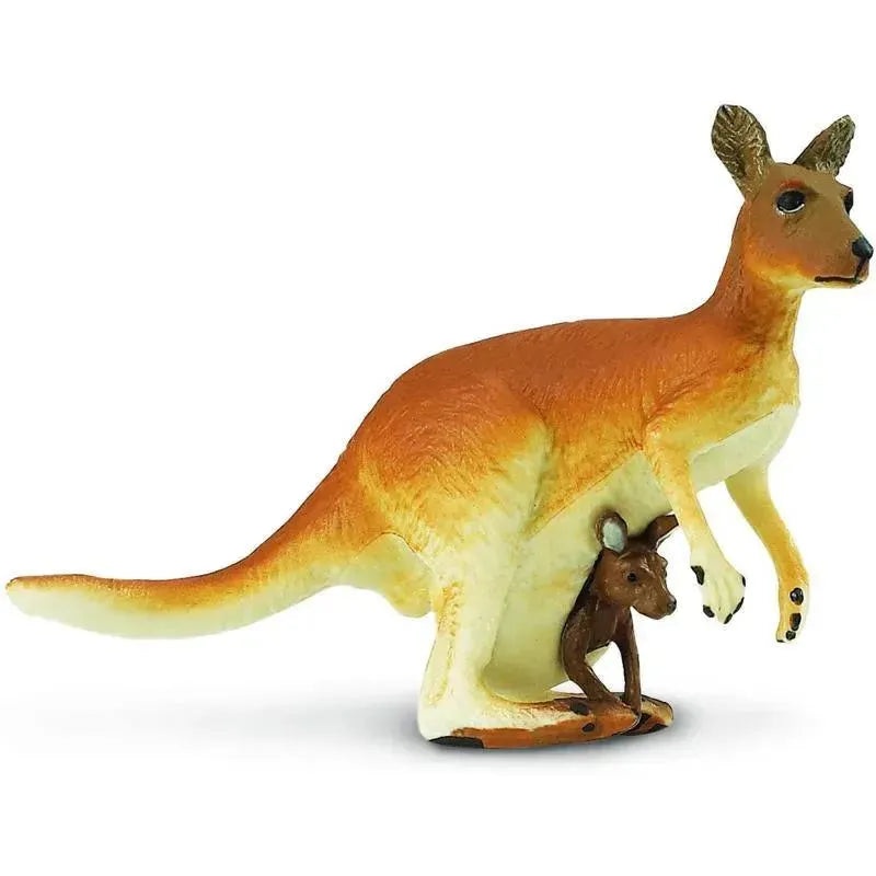 Safari Ltd Kangaroo With Baby Wild Safari Wildlife