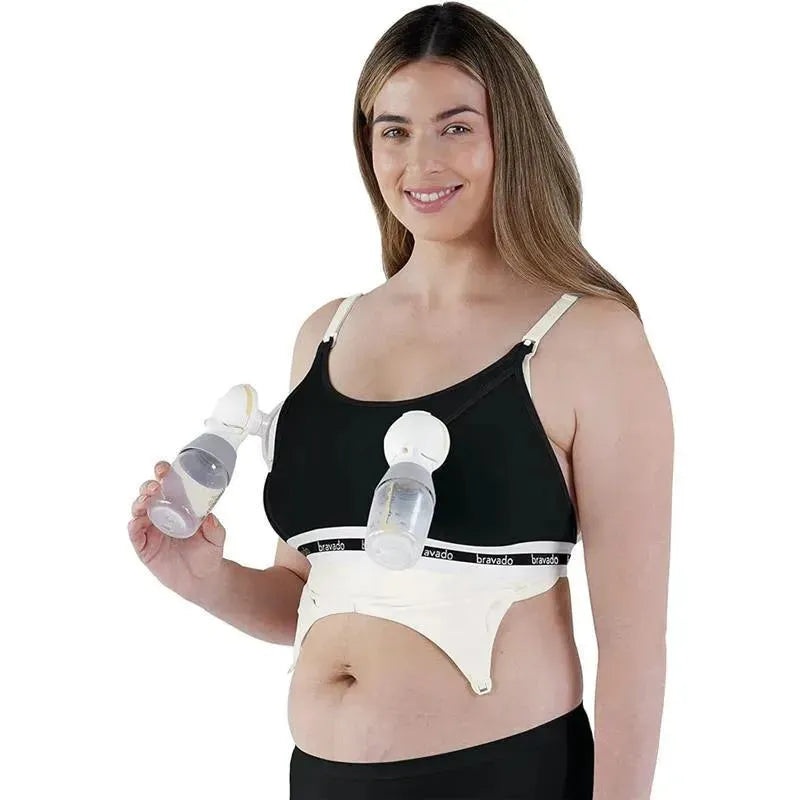 Bravado – Clip & Pump Hands-Free Nursing Accessory 17D Xl Dove Heather