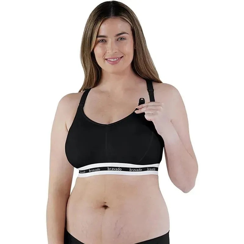 Bravado Original Full Cup Nursing Bra, Black XL