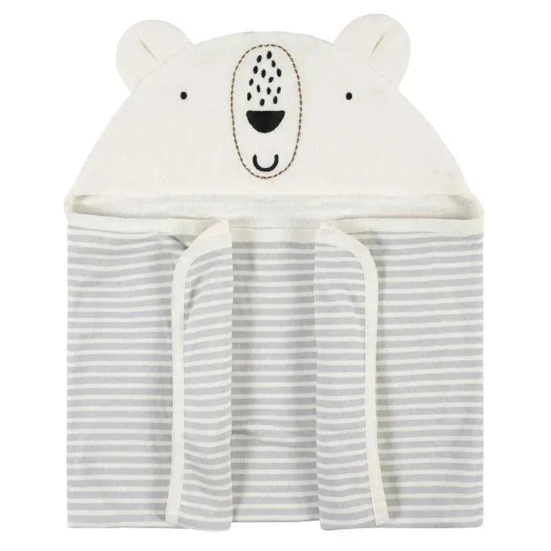 Gerber Terry Hooded Bath Wrap Bear
