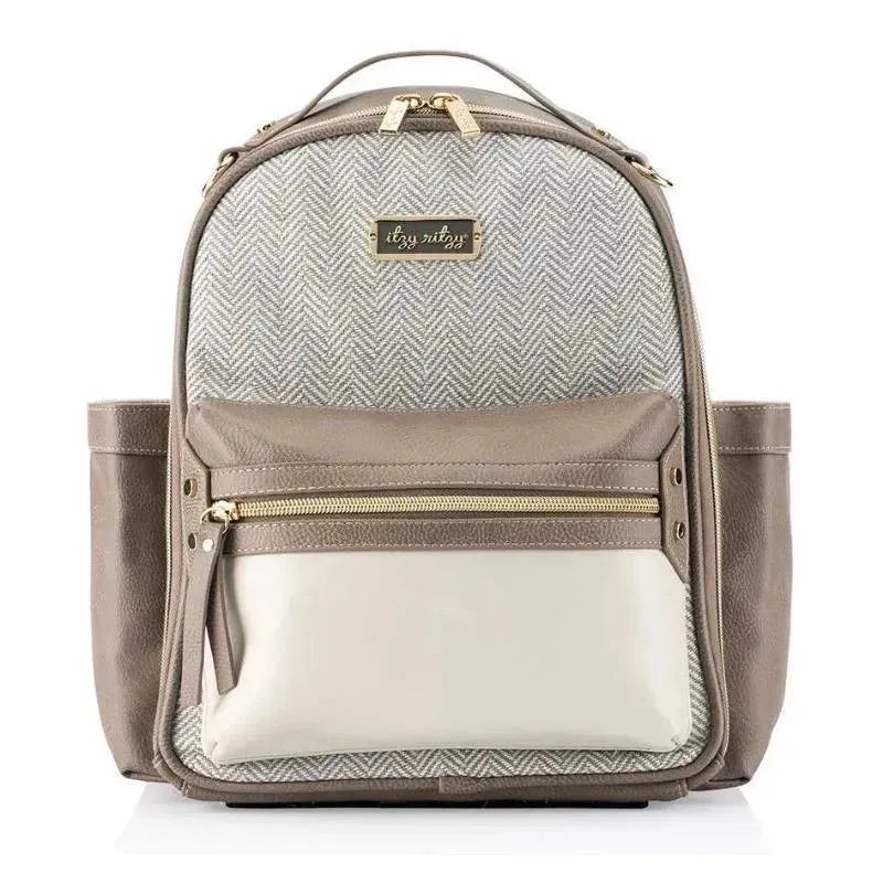 Itzy Ritzy – Diaper Bag Mini Backpack Vanilla Latte