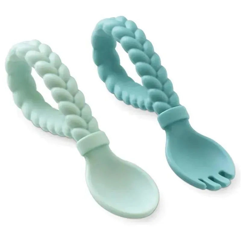 Itzy Ritzy – Mint Sweetie Spoons & Fork Set