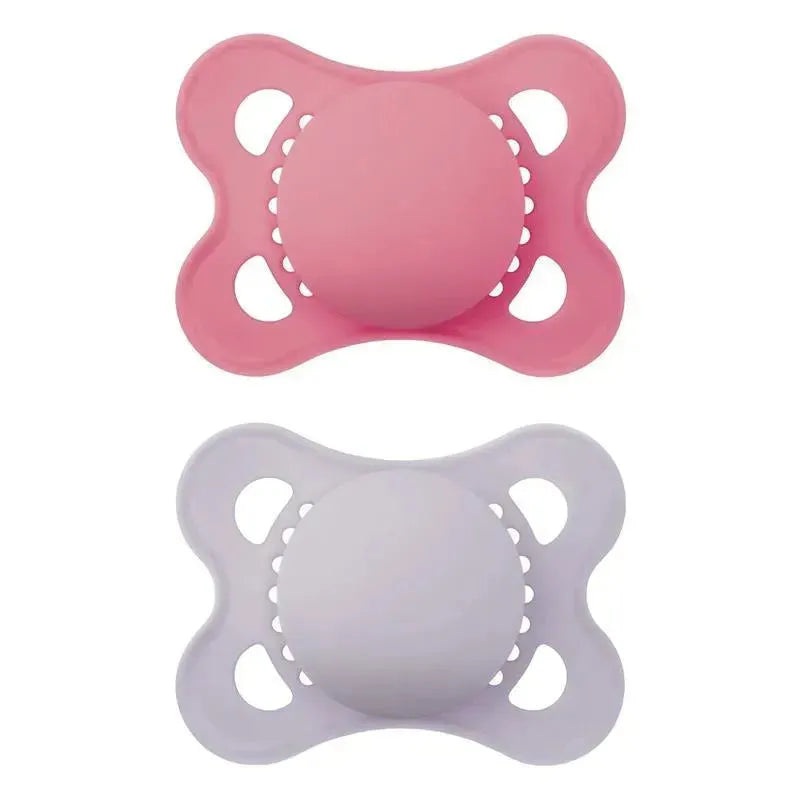 MaM Original Matte Baby PAcifier 2 Pack Girl 0-6M