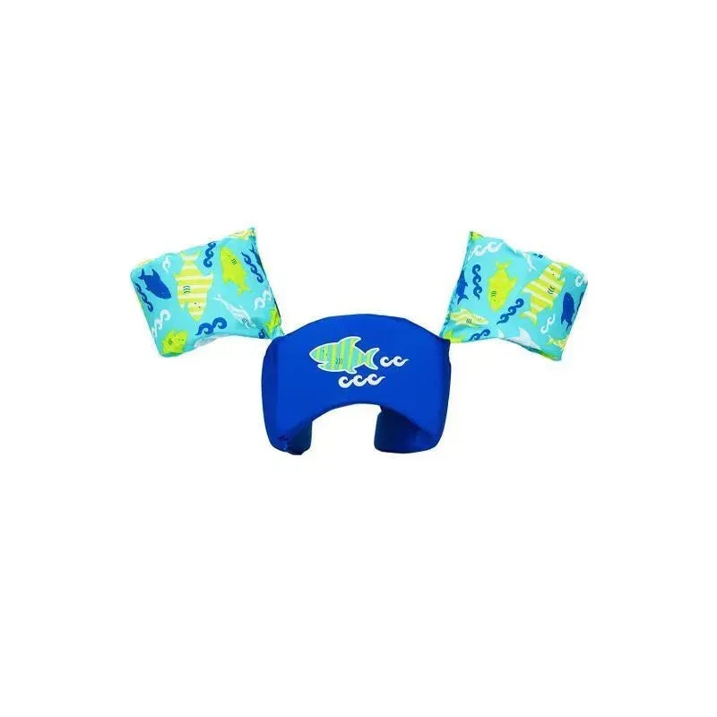 Swimways – Blue Fish Swim Trainer Life Jacket 30-50LB