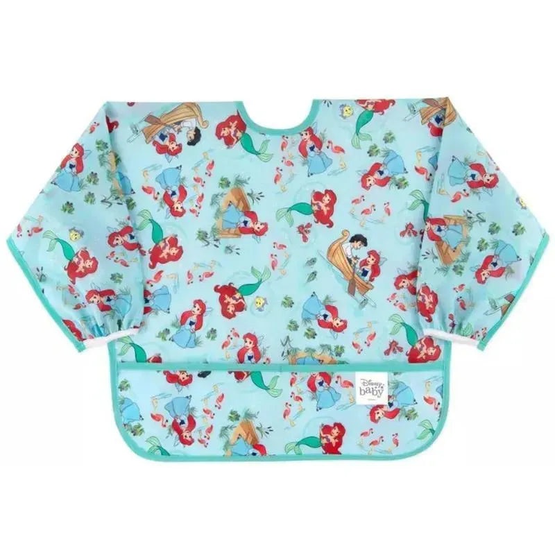 Bumkins – Disney Baby Sleeved Bib, Little Mermaid
