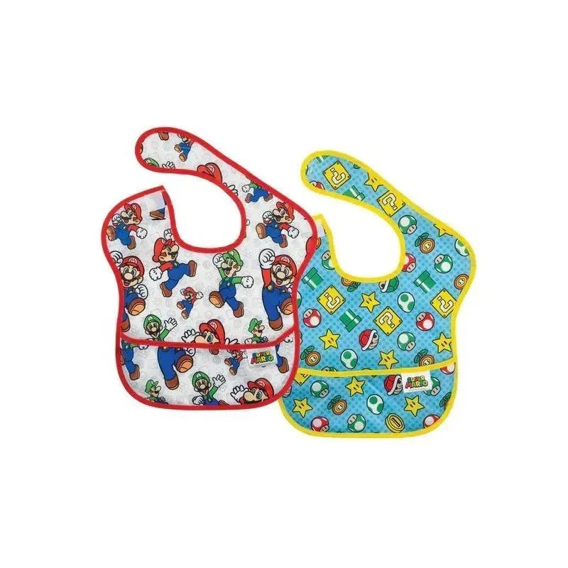 Bumkins – SuperBib 2 Pack, Super Mario