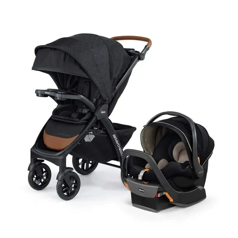 Chicco Bravo Primo Trio Stroller Travel System, Springhill