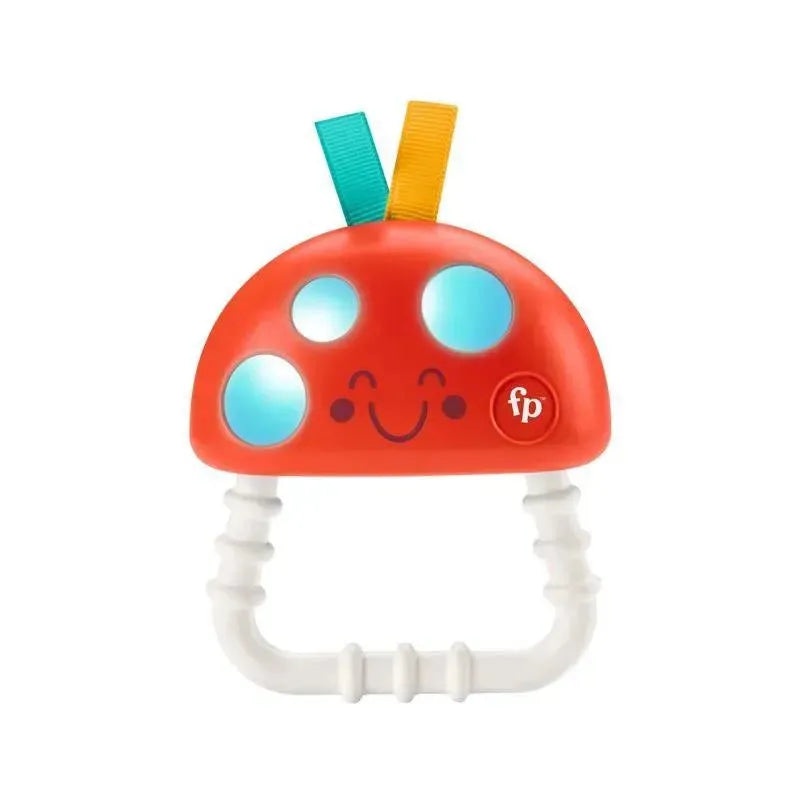 Fisher Price – Teethe N Glow Mushroom Baby Rattle