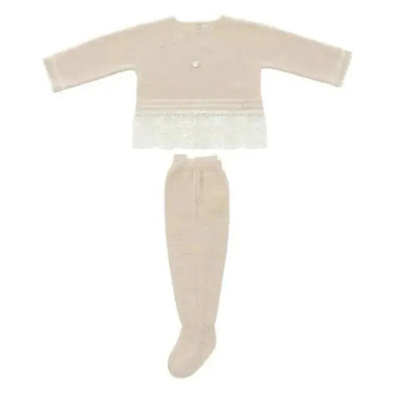 Martin Aranda – Take Me Home Set Jumper & Leggings Knit Arena, White