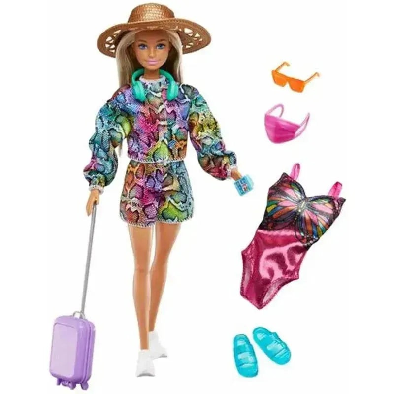 Mattel – Barbie Summer Travel Doll