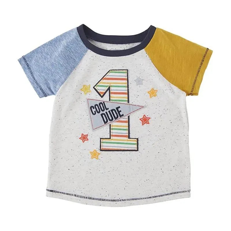 Mud Pie 1st Birthday Boy Tee