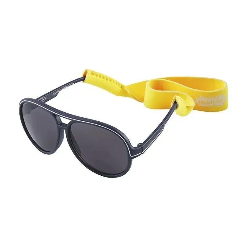 Mud Pie Baby Navy Aviator Boy Sunglasses with Strap
