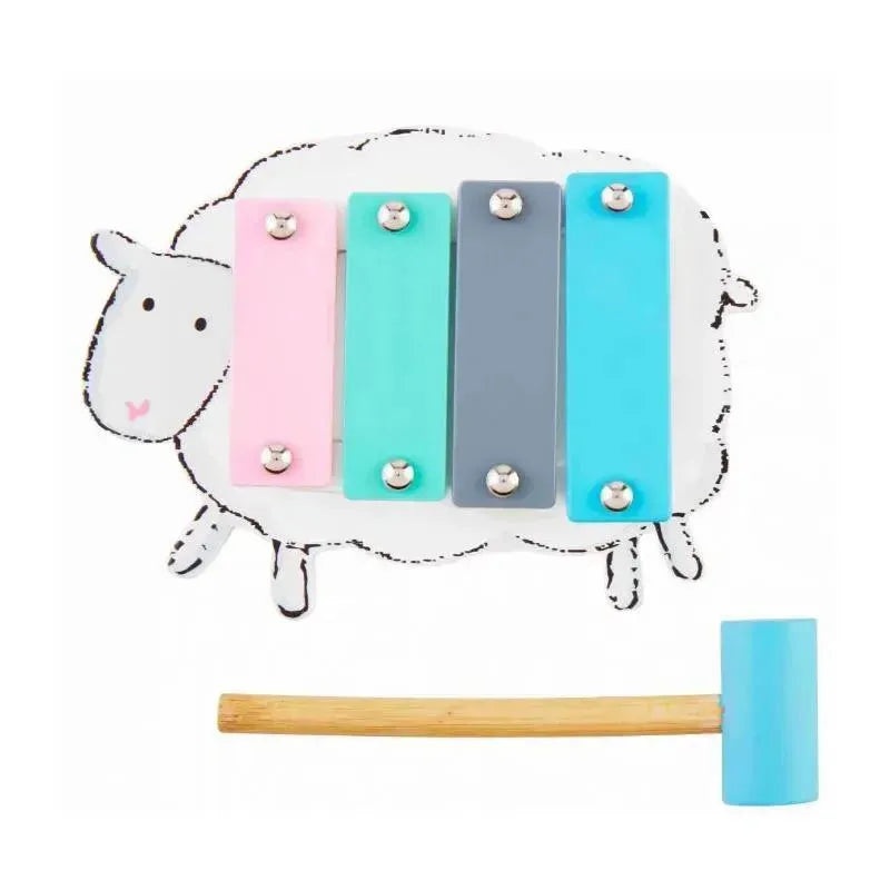 Mud Pie Sheep Farm Wood Xylophone Toy