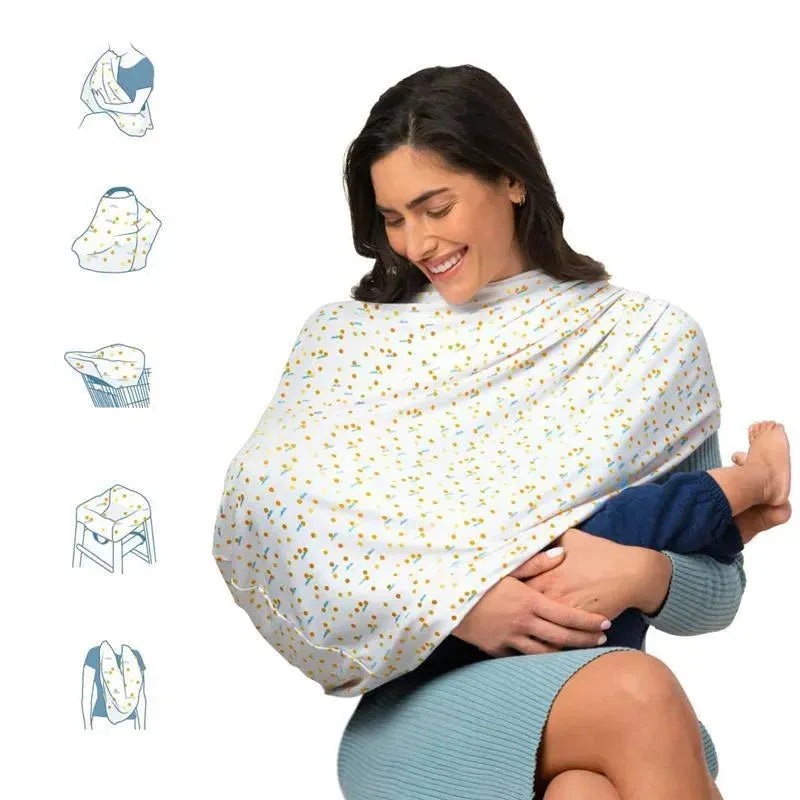 Munchkin – Antimicrobial 5-In-1 Cover – Quiet Skies