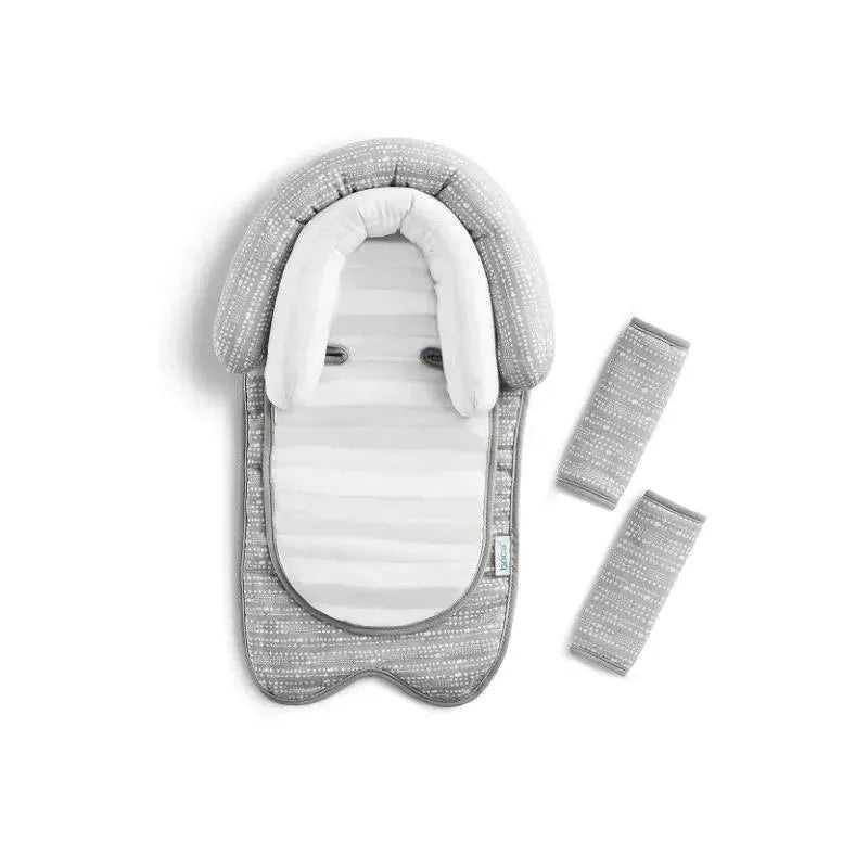 Munchkin – Xtraguard Antimicrobial Head Support & Strap Covers, Grey