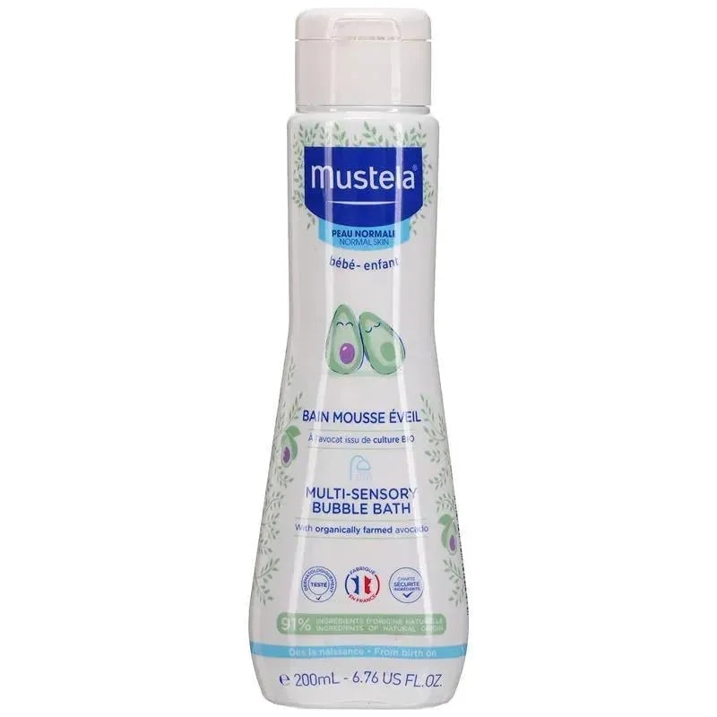 Mustela – Baby Multi-Sensory Bubble Bath with Natural Avocado