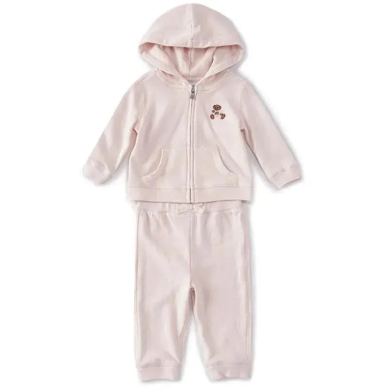 Polo Ralph Lauren Baby – Polo Bear Hoodie & Pant Set, Delicate Pink