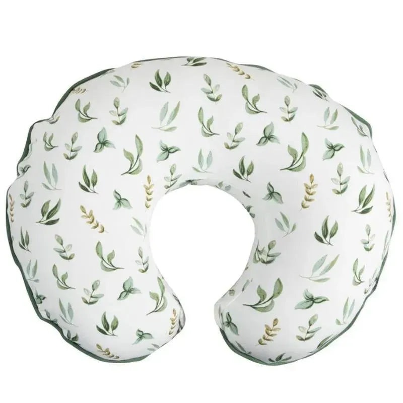 Boppy – Pillow Slipcover Organic Cotton, Green Little Leaves