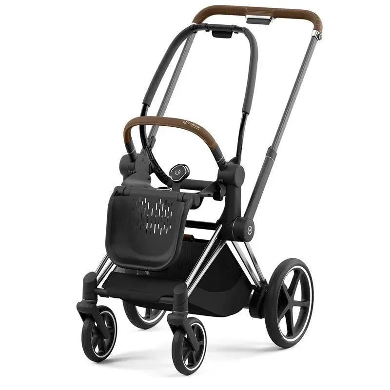 Cybex – EPriam 2 Stroller Frame, Chrome/Brown