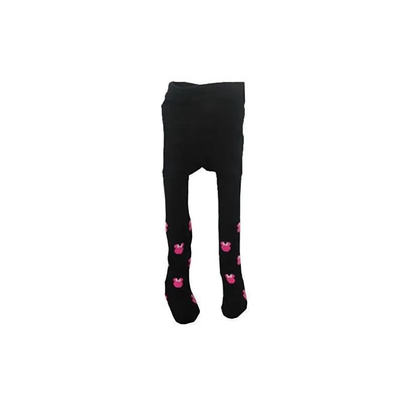 Disney Baby Minnie Tights Fashion, Black, Size 9-18M