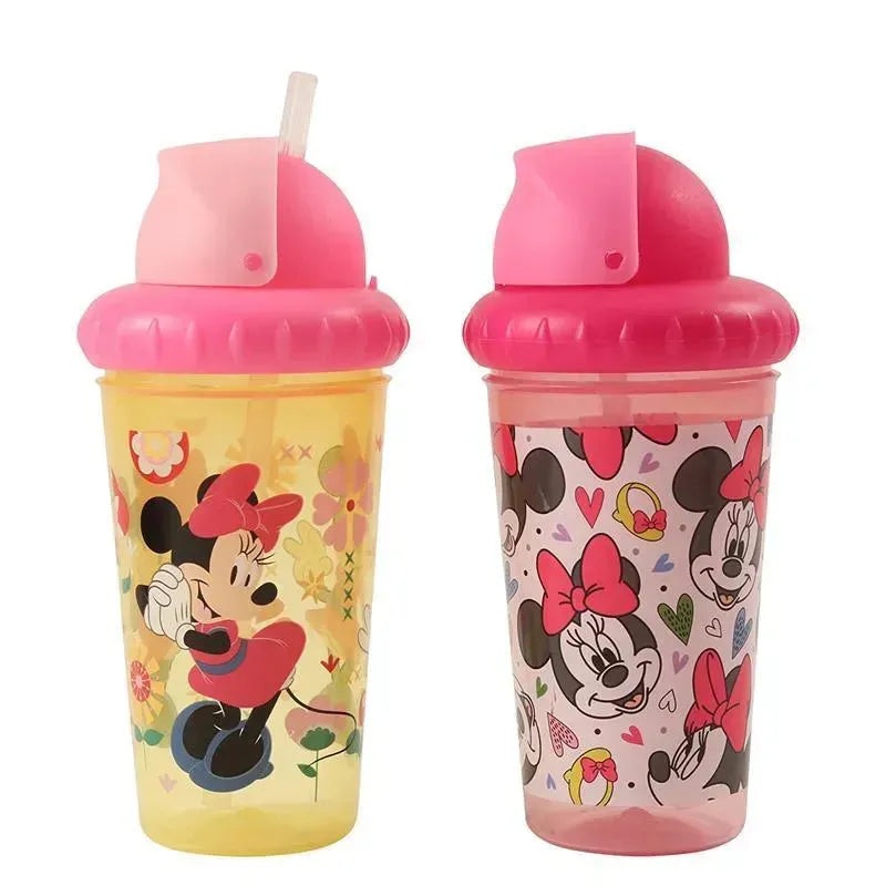 Disney Minnie Mouse 2-Pack Pop Up Straw Infants Sippy Cup