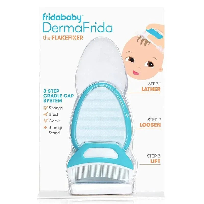 Fridababy – DermaFrida The FlakeFixer 3-Step Cradle Cap System