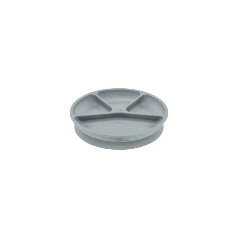 Green Sprouts – Learning Silicone Plate, Gray