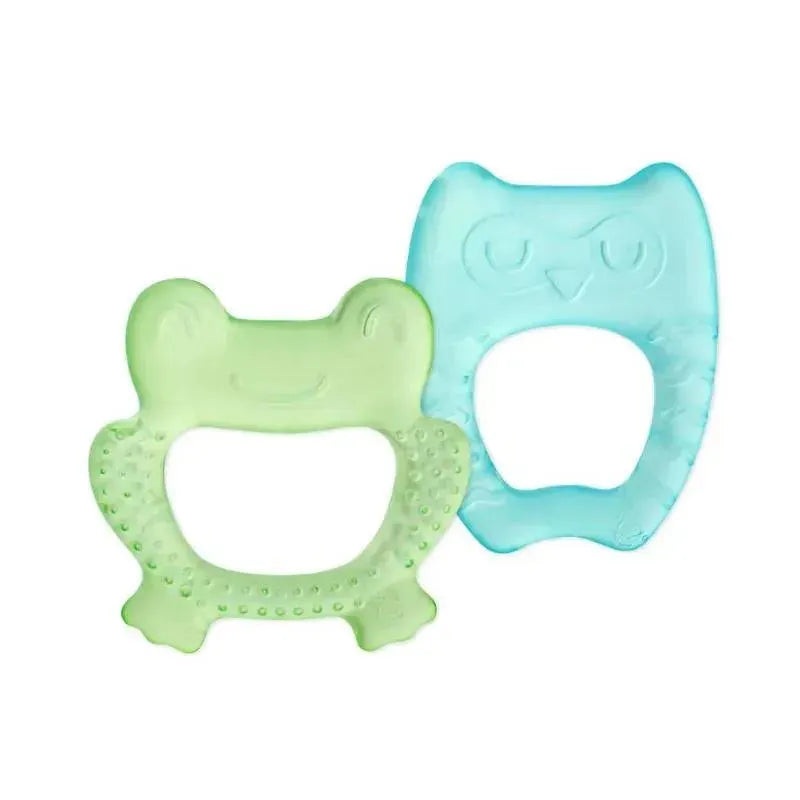 Iplay – 2Pk Cool Nature Teether, Green/Aqua